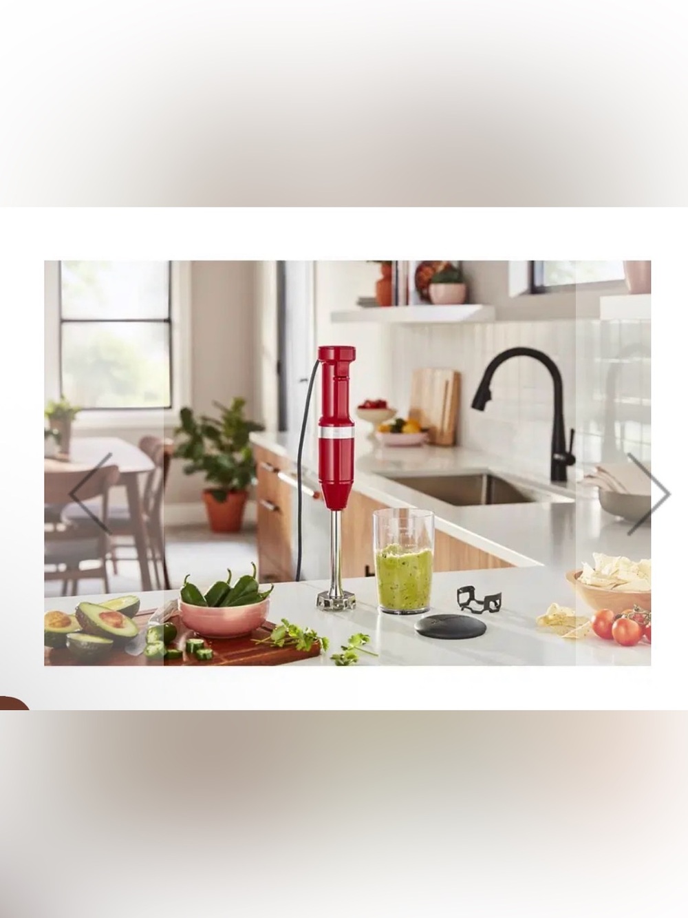 NIB KitchenAid Variable Speed Corded Hand Blender